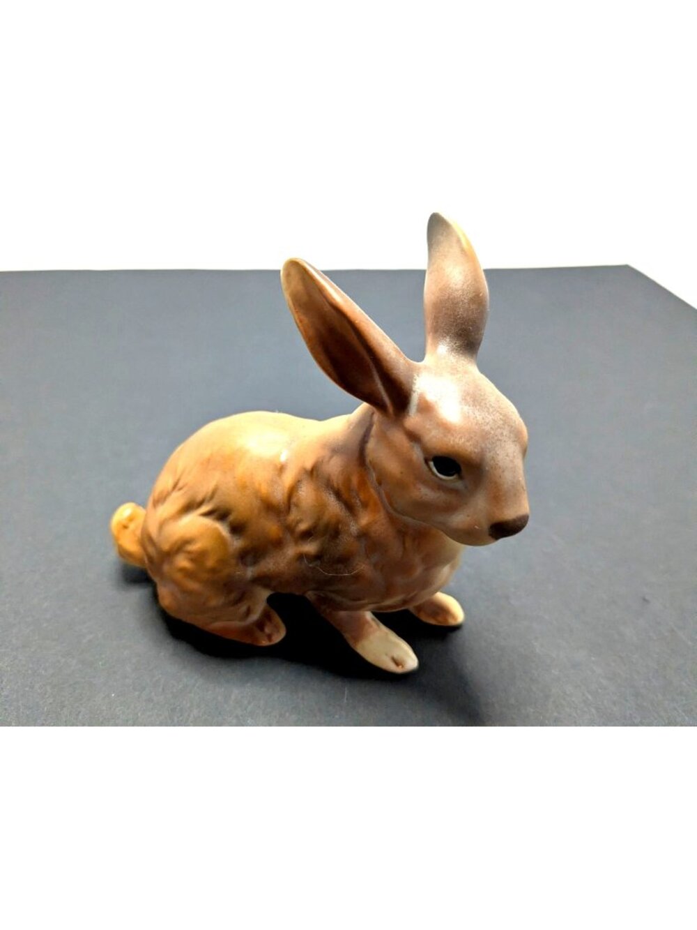 Vintage Lefton Bunny Rabbit 3.5" Ceramic Porcelain Figurine #H6664